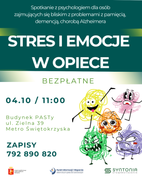 Stres i emocje w opiece