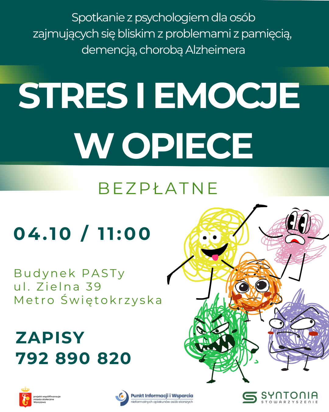 Stres i emocje w opiece