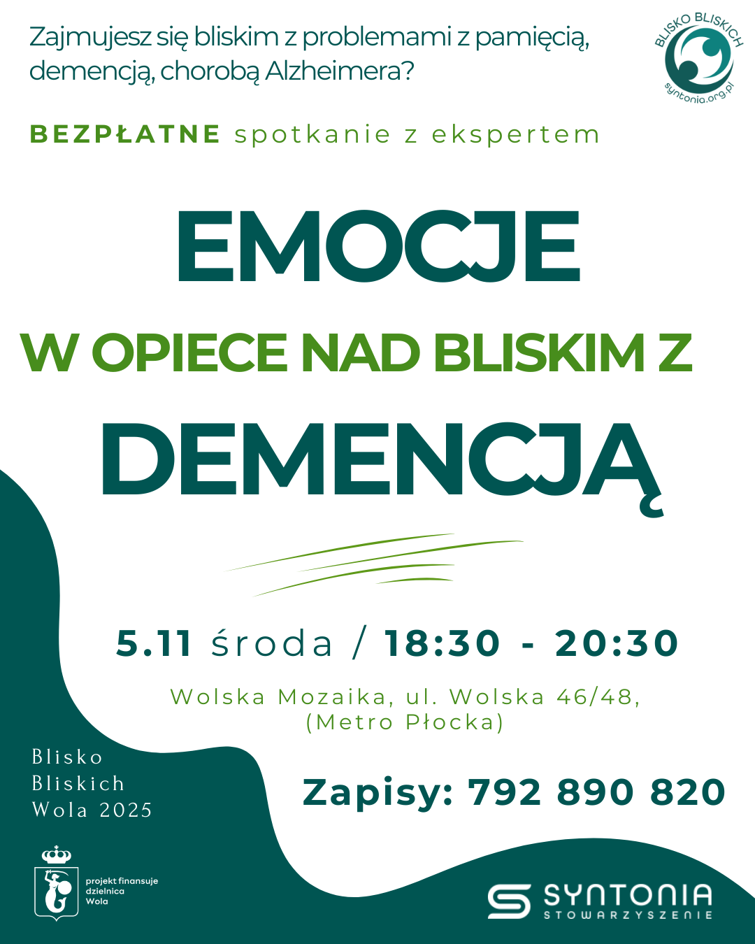 Emocje w opiece