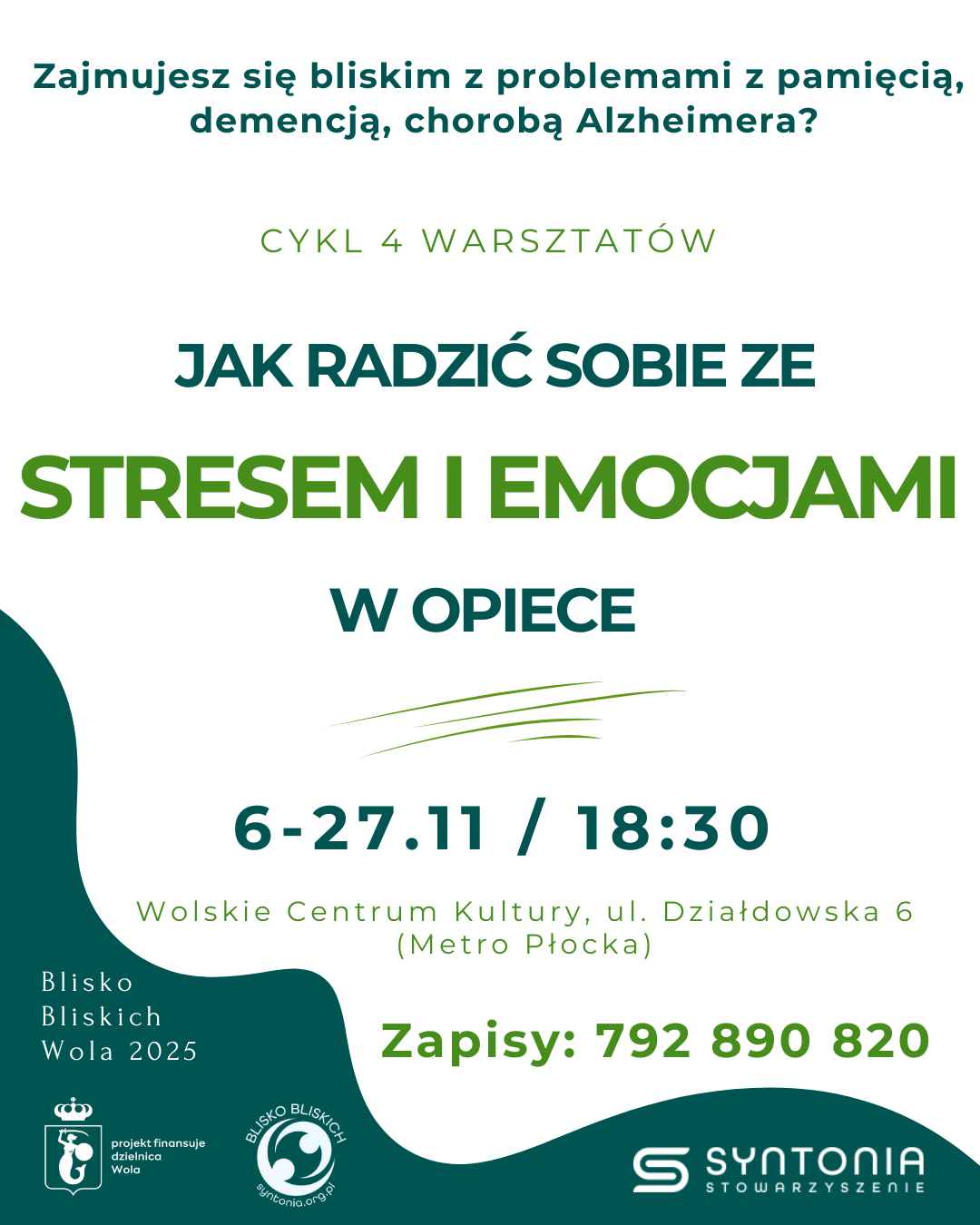 Stres i emocje w opiece